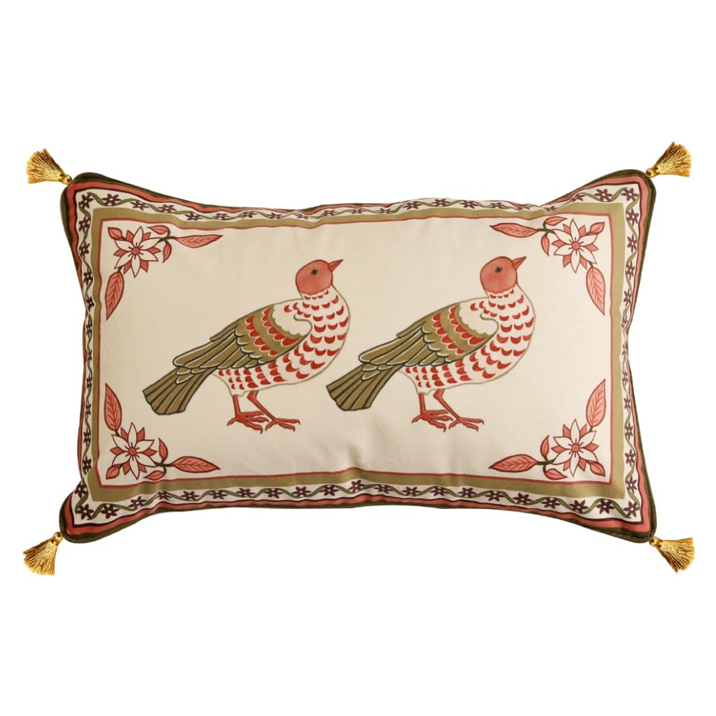 bilin gaier Designer French Square Velvet 18X18 Pillow Cover for Couch Set of 2,Soft and Wrinkle-Free Pillow Case Standard Size,Long Lumbar Throw Pillow Cover Home Decor Sofa Bedroom Living Room