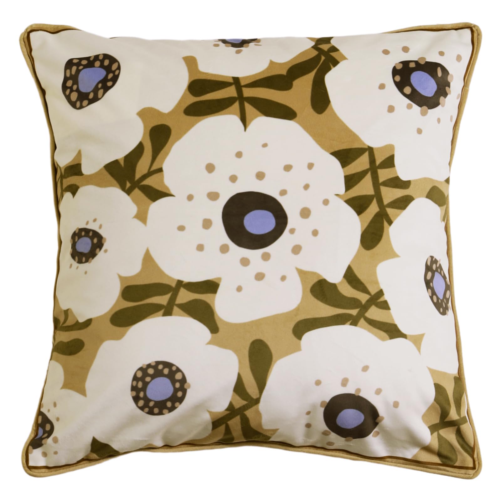 bilin gaier Designer French Square Velvet 18X18 Pillow Cover for Couch Set of 2,Soft and Wrinkle-Free Pillow Case Standard Size,Long Lumbar Throw Pillow Cover Home Decor Sofa Bedroom Living Room