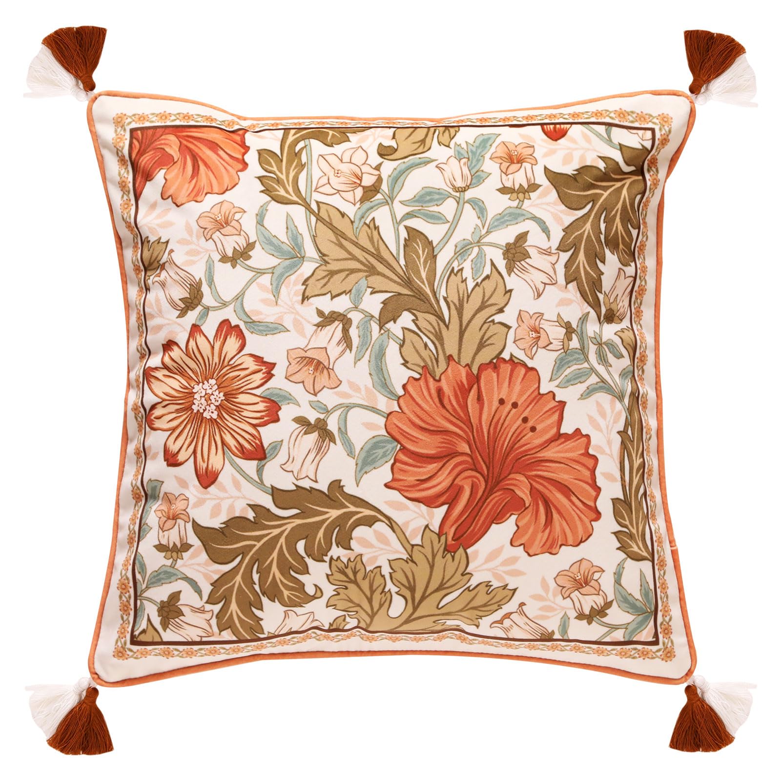 bilin gaier Designer French Square Velvet 18X18 Pillow Cover for Couch Set of 2,Soft and Wrinkle-Free Pillow Case Standard Size,Long Lumbar Throw Pillow Cover Home Decor Sofa Bedroom Living Room