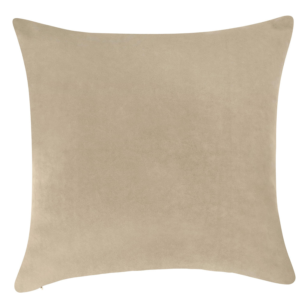 Pack of 1 Velvet Decorative Throw Pillow Cover 20x20 Inches, Cushion Cover Set for Home Sofa, Couch, Bedroom, Living Room, Soft and Breathable Fabric, Hidden Zipper (Dark Grey, 20" x 20")