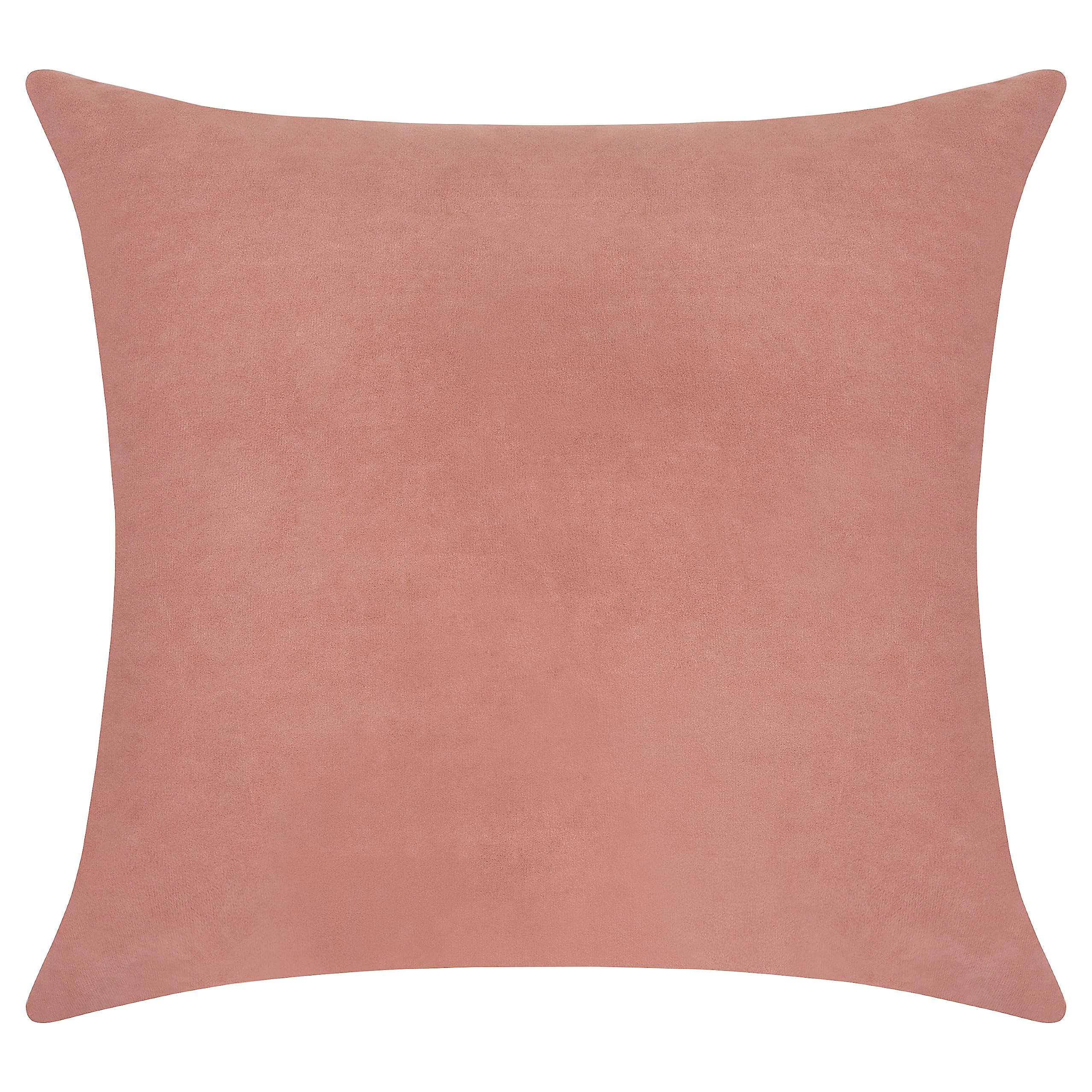 Pack of 1 Velvet Decorative Throw Pillow Cover 20x20 Inches, Cushion Cover Set for Home Sofa, Couch, Bedroom, Living Room, Soft and Breathable Fabric, Hidden Zipper (Dark Grey, 20" x 20")